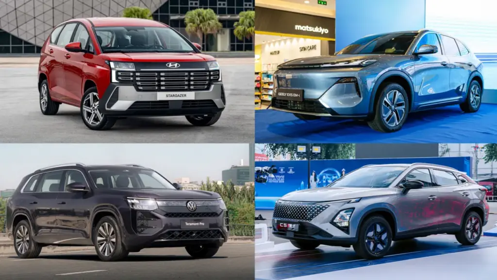 Loạt ôtô mới ra mắt tháng 3 tại Việt Nam