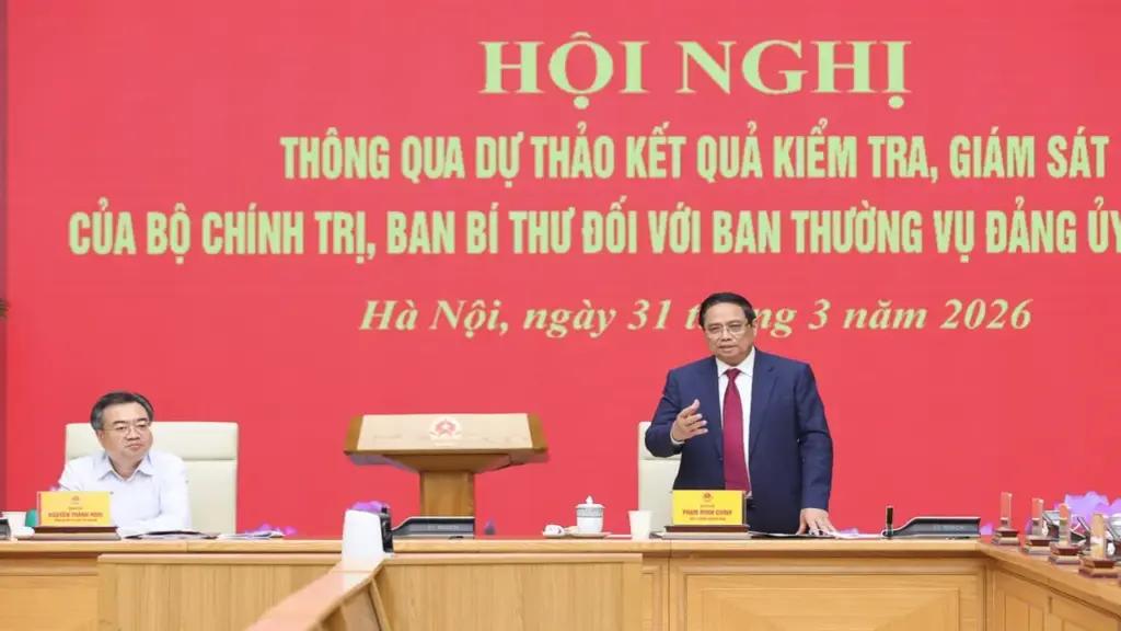 Thông qua dự thảo kết quả kiểm tra, giám sát Ban Thường vụ Đảng ủy Chính phủ