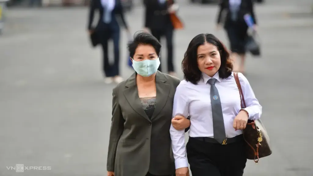 Bà Nguyễn Thị Như Loan ra tòa