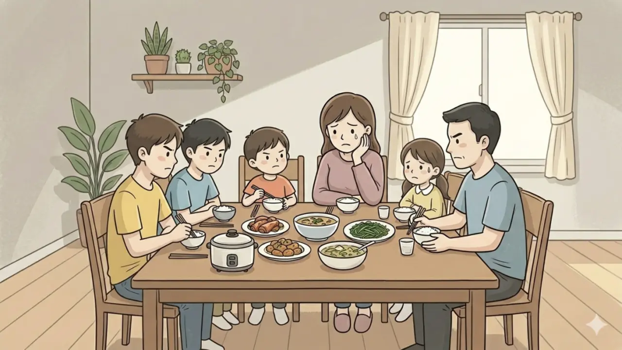 Bà xã 'khả năng có hạn' nên không nói chuyện được với chồng con