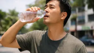 Bác sĩ cảnh báo: Nắng nóng và sai lầm khi uống nước dễ hại thận