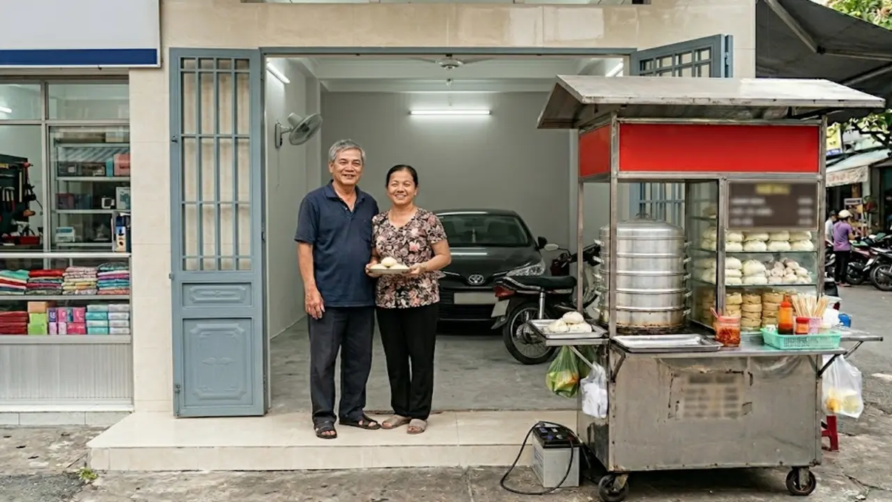 Bán bánh bao lời 75 nghìn mỗi ngày trong căn nhà 9 tỷ đồng
