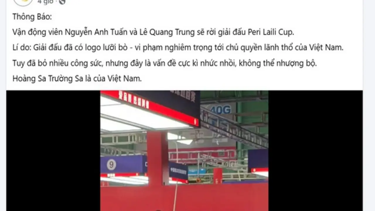 BTC giải Trung Quốc dùng bản đồ có ‘đường lưỡi bò’, Peri Team Vietnam lên tiếng: Đây là vấn đề nhức nhối