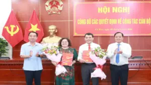 Cà Mau điều động, bổ nhiệm nhiều cán bộ lãnh đạo