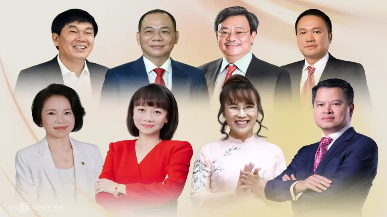 Các tỷ phú Việt có thêm 2 tỷ USD trong phiên chứng khoán tăng kỷ lục