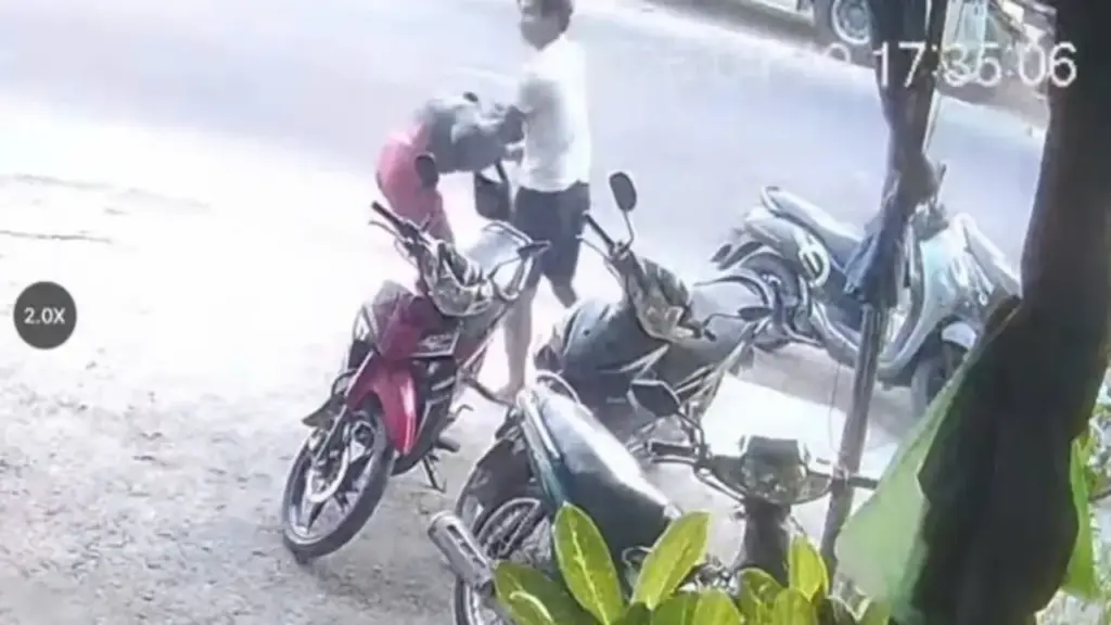 Công an làm việc với người đàn ông hành hung phụ nữ ở Quy Nhơn
