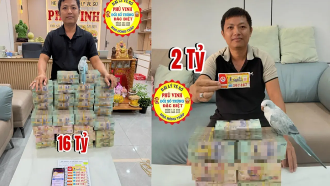 Cùng mua vé số dãy 307467, 6 người may mắn trúng độc đắc xổ số miền Nam