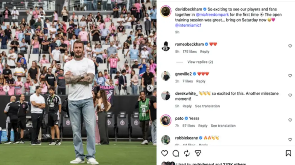 David Beckham và Messi ra mắt sân mới của Inter Miami, giấc mơ 12 năm thành hiện thực