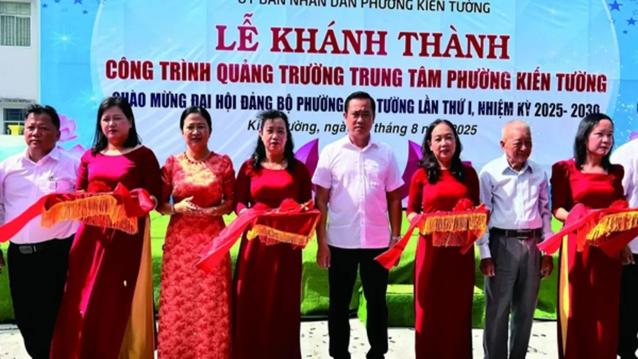 Đô thị biên mậu Kiến Tường đánh thức tiềm năng vùng Đồng Tháp Mười
