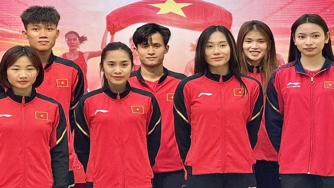 Đội tuyển điền kinh Việt Nam có trang phục thi đấu mới