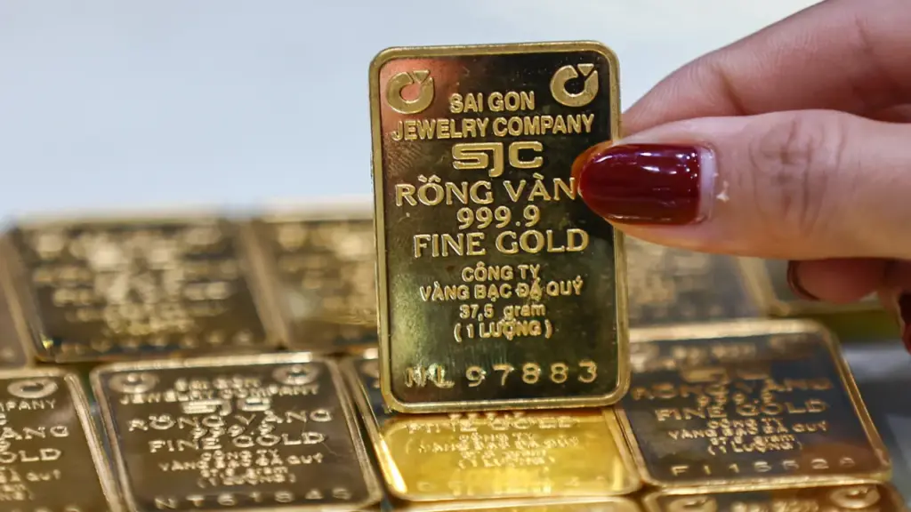 Giá vàng miếng tăng 1,5 triệu đồng