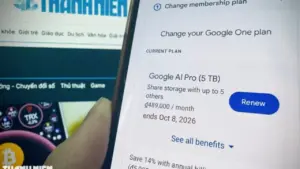 Google thêm 3 TB lưu trữ cho người dùng gói AI Pro