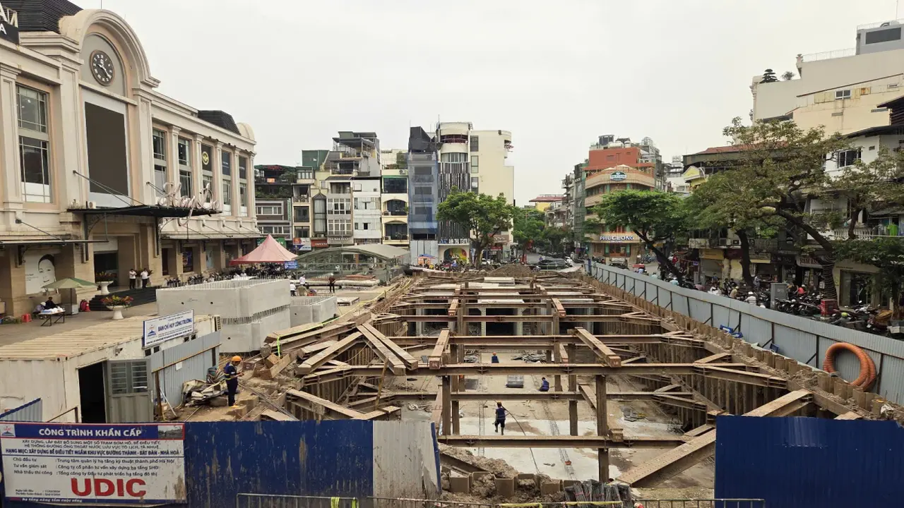 Hà Nội tăng 25-30% năng lực thoát nước, giảm 60% điểm ngập