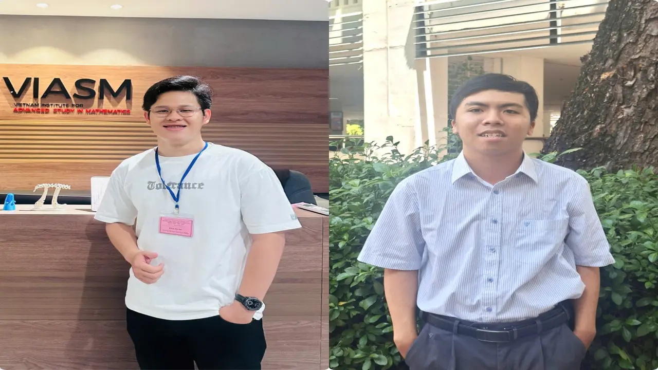 ​Hai nam sinh có công bố quốc tế 'xuất sắc' về Toán