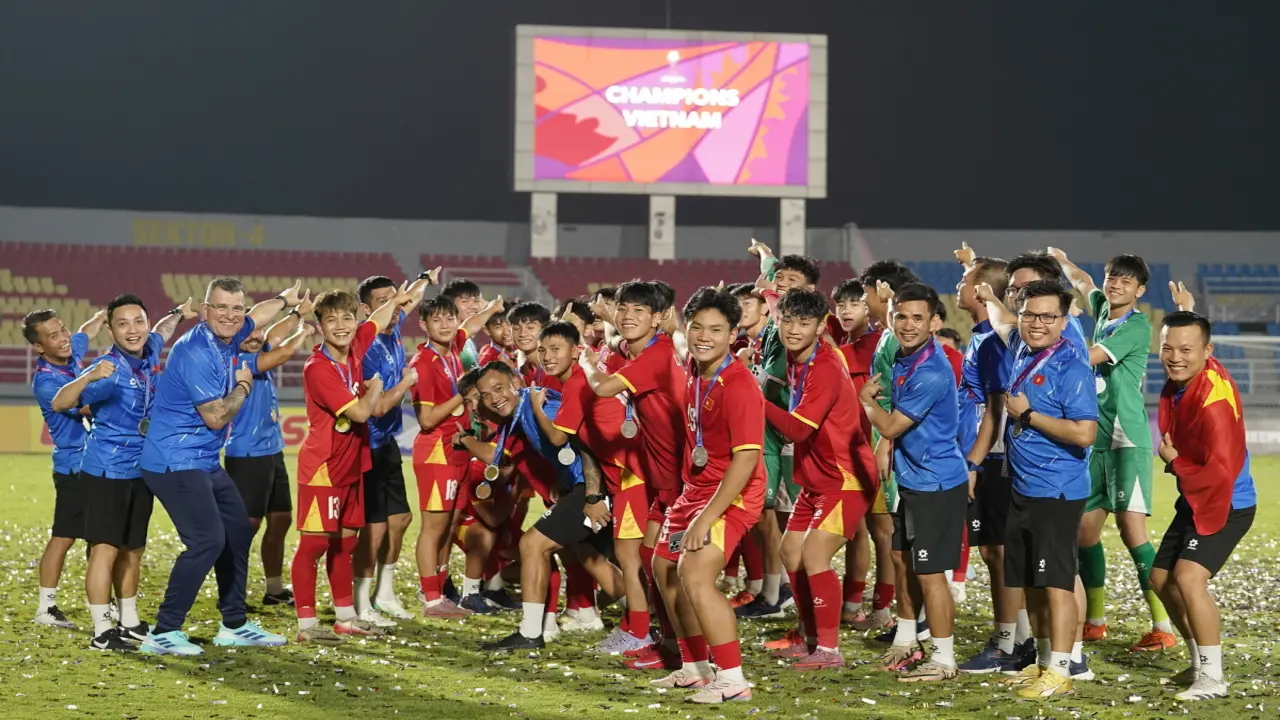Hành trình bất bại của Việt Nam khi vô địch U17 Đông Nam Á