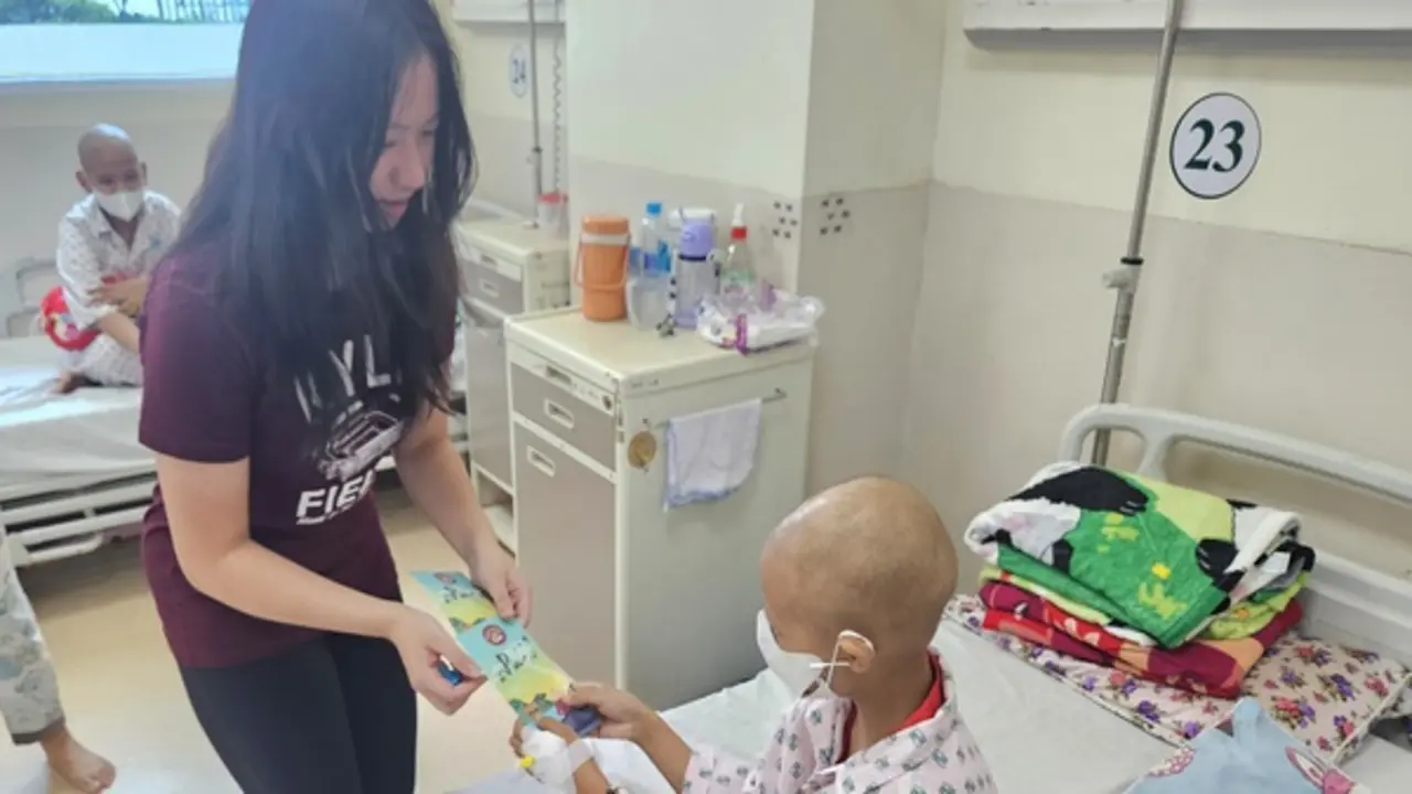 Hỗ trợ bệnh nhi có hoàn cảnh khó khăn tại Bệnh viện Ung bướu TP.HCM