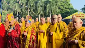 Hơn 3.000 người dân TP.HCM tham gia đại lễ cầu siêu, cầu an tiết thanh minh