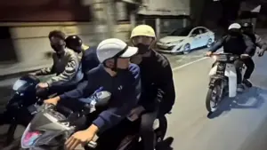 Khoe lái xe lạng lách lên mạng, nhóm thanh thiếu niên bị cảnh sát 'hốt gọn'