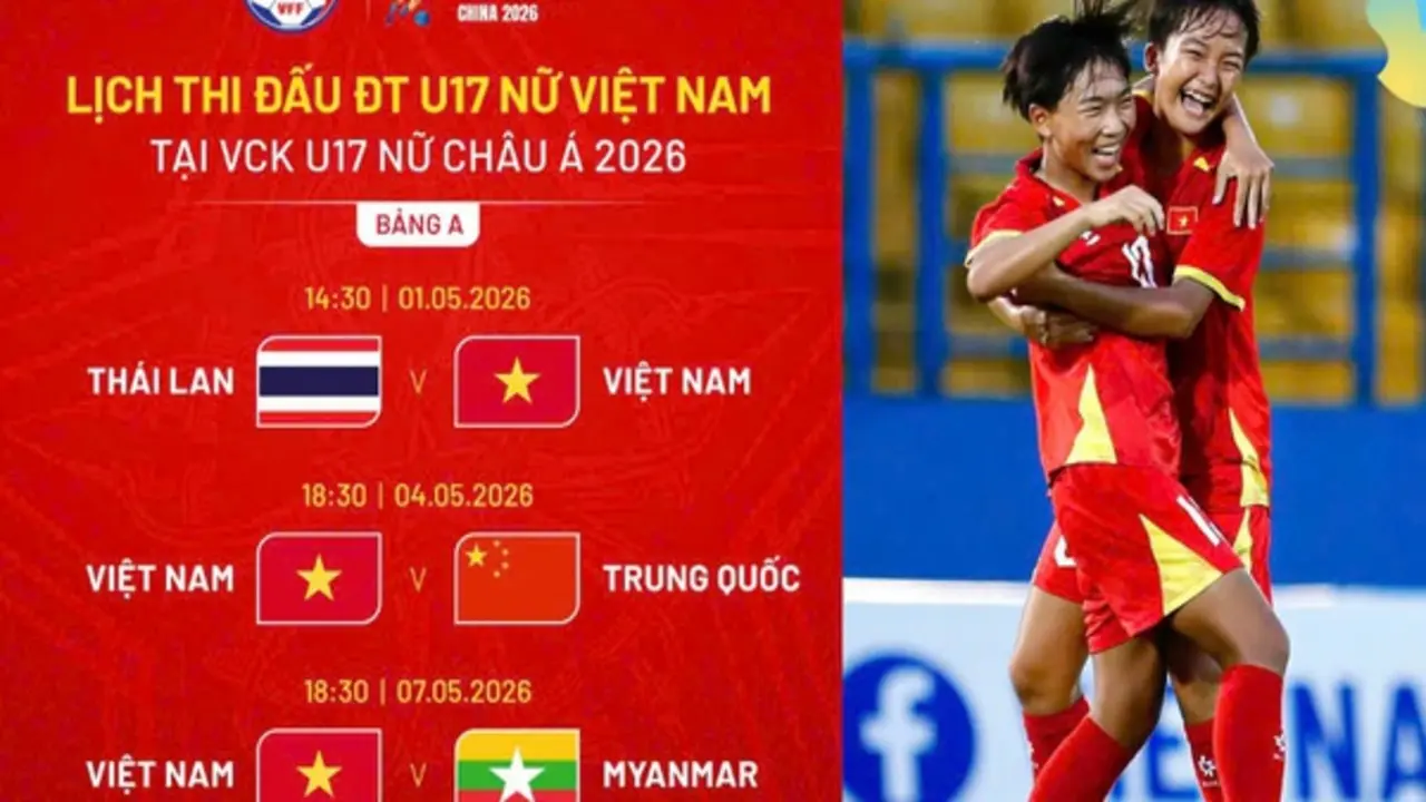 Không thể xem phát trực tiếp U.17 nữ Việt Nam đấu giải châu Á, lý do cực bất ngờ