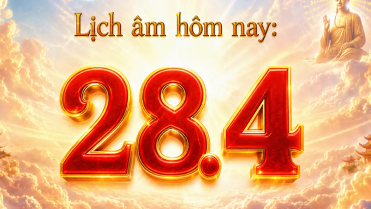 Lịch âm hôm nay, lịch vạn niên: Ngày 28.4 là ngày gì?