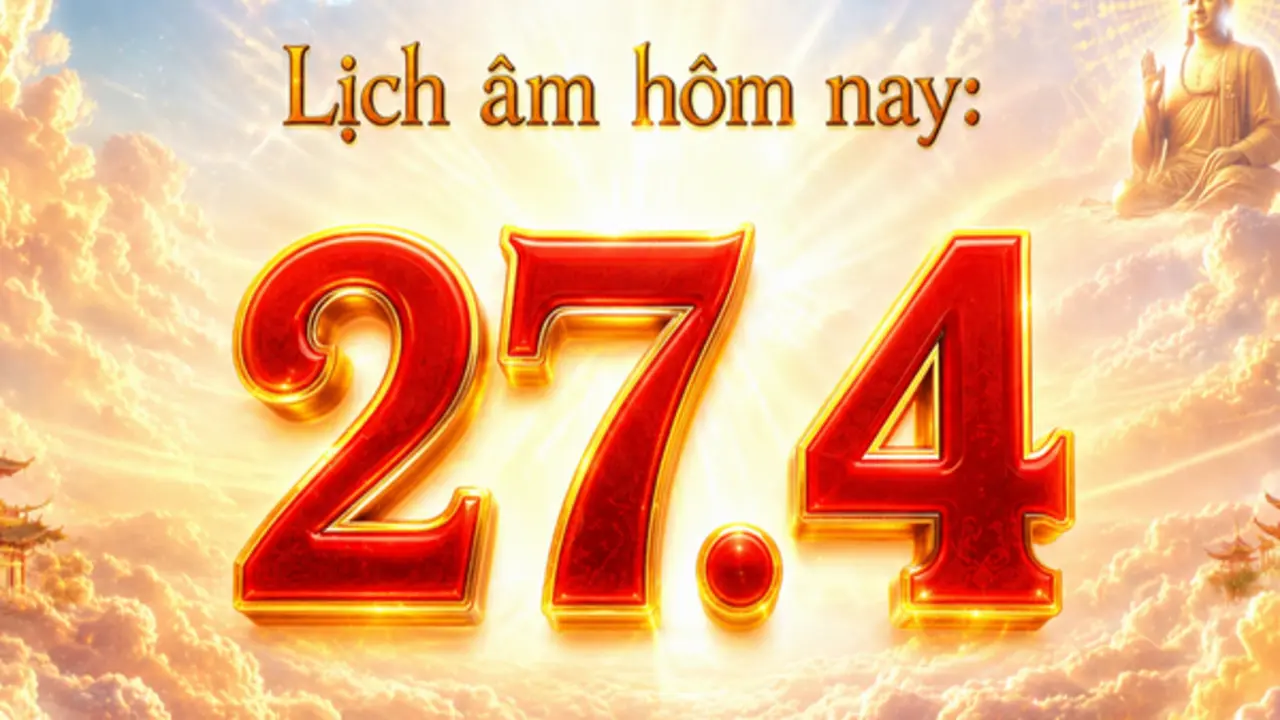 Lịch âm hôm nay: Ngày 27.4 là ngày gì mà người Việt quan tâm?