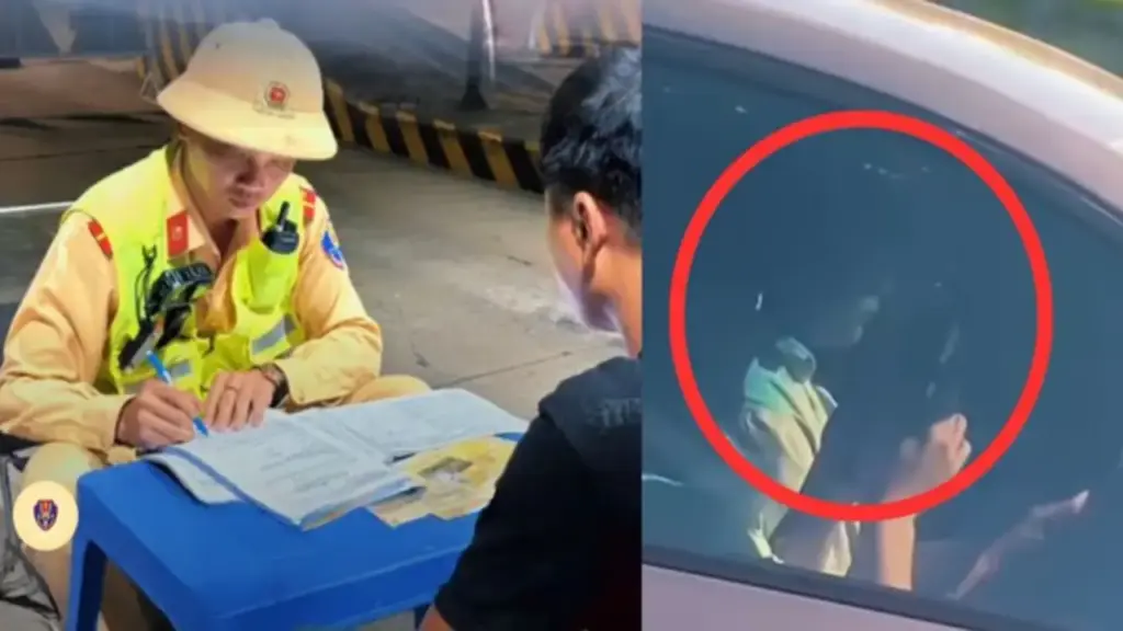 Lướt điện thoại vài giây trên cao tốc, tài xế bị phạt tới 6 triệu đồng