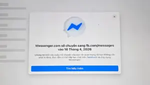 Meta thông báo đóng cửa trang Messenger.com