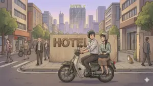 Nam đồng nghiệp có vợ bảo 'vào khách sạn cho mát' khi tôi đi nhờ xe