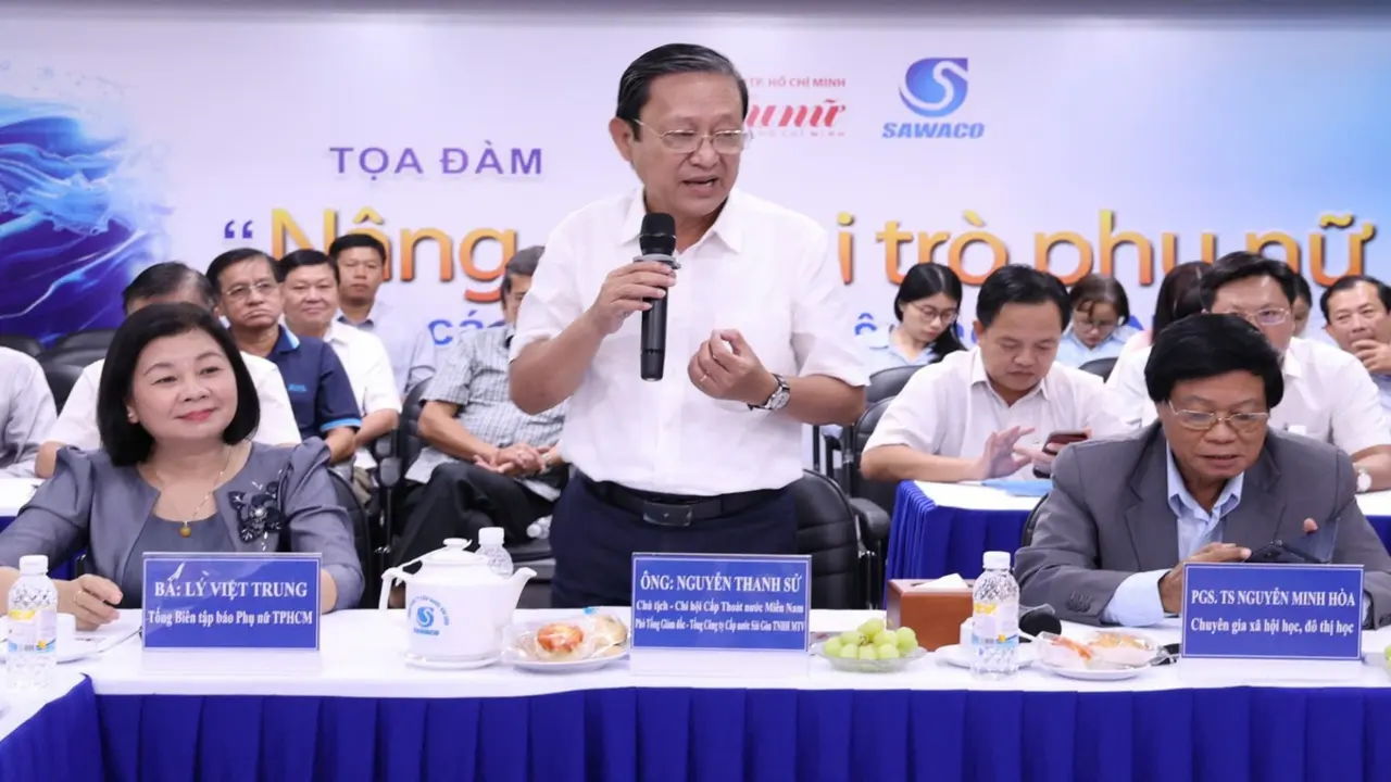 Nâng cao vai trò phụ nữ trong doanh nghiệp ngành nước