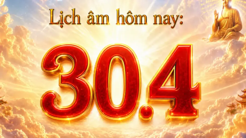 Ngày đầu kỳ nghỉ lễ 30.4: Lịch âm hôm nay là ngày gì?