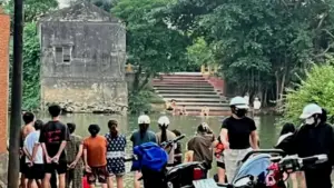 Nhảy từ cây cao xuống sông Kiến Giang, một học sinh lớp 9 chết đuối thương tâm