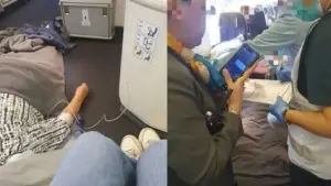 Nhóm bác sĩ Hàn Quốc cứu sống hành khách nguy kịch trên máy bay