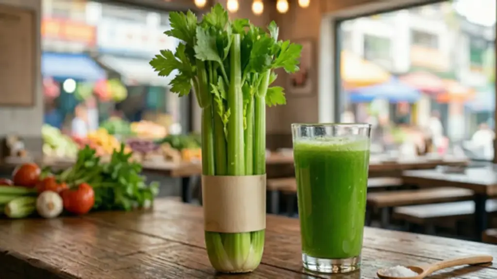 Nước ép cần tây có tốt cho đại tràng?