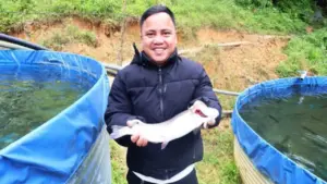 Nuôi cá xứ lạnh giữa đại ngàn