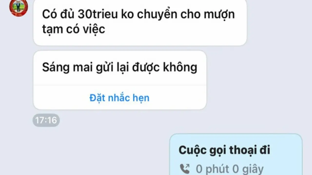 Phó giám đốc Sở GD-ĐT TP.HCM bị hack Zalo phát tán tin nhắn lừa đảo mượn tiền