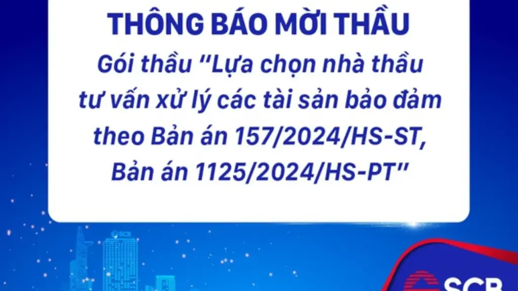 SCB gia hạn thời gian chọn nhà thầu xử lý tài sản vụ án Trương Mỹ Lan