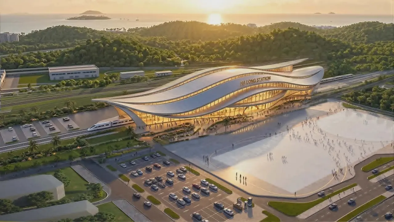 Siêu đô thị 6.200 ha nằm cạnh ga đường sắt cao tốc đầu tiên của Việt Nam