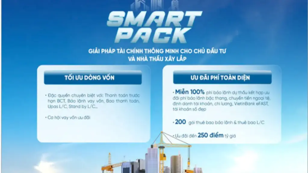 SMART PACK: Giải pháp tài chính toàn diện giúp chủ đầu tư và nhà thầu tăng tốc dự án