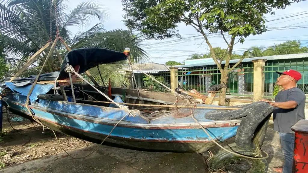 Tài công say rượu tông chết người lái đò trên sông Tiền bị bắt