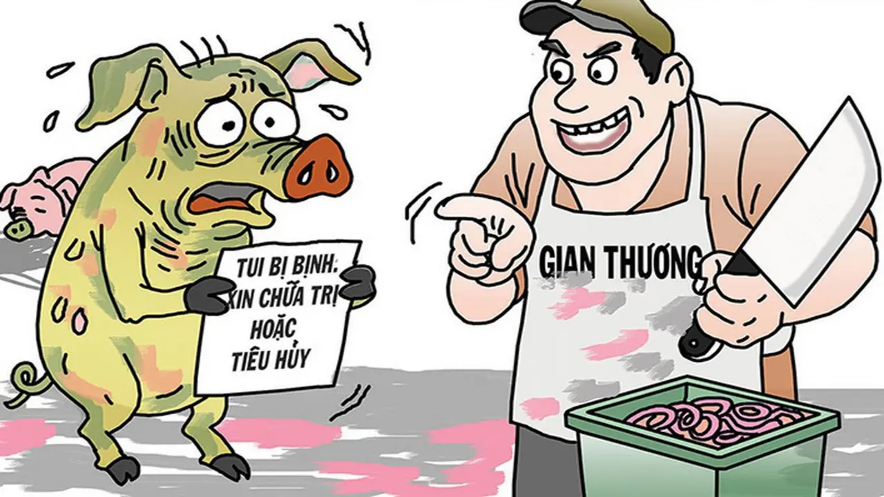 Thịt heo bệnh vào trường học: Nghiêm trị để ngăn tái diễn