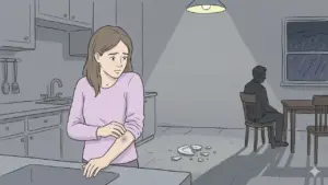 Tôi lo sợ khi sống chung với bạn trai bạo lực