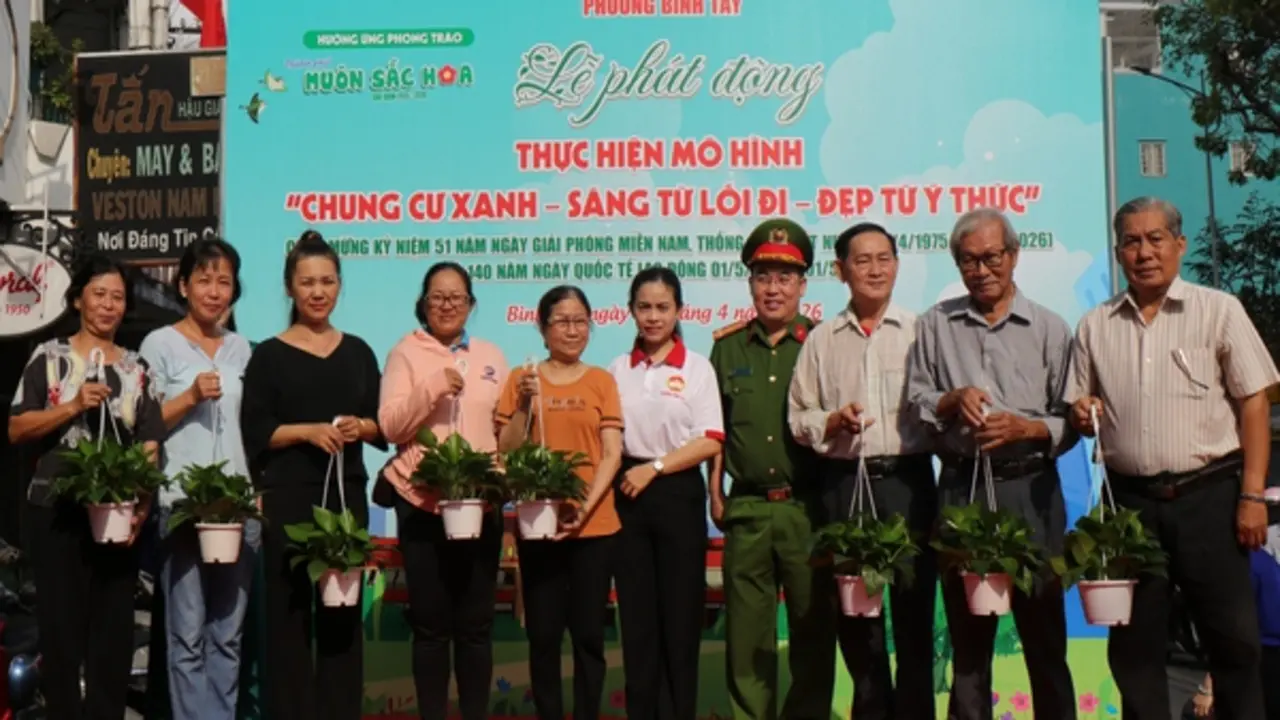 TP.HCM nhân rộng mô hình sống xanh trong cộng đồng dân cư
