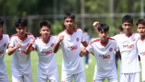 U.15 Thể Công Viettel I và Hà Nội I cùng thắng đậm, tràn trề cơ hội vào tứ kết