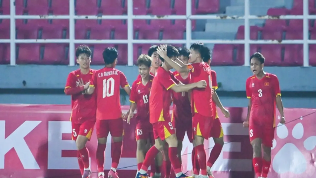 U17 Việt Nam làm lập kỷ lục chưa từng có tại giải Đông Nam Á 2026
