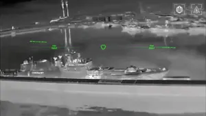 Ukraine tuyên bố tập kích tàu hộ vệ tên lửa Nga