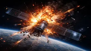 Vệ tinh Starlink phát nổ tạo nên hàng chục mảnh vỡ, có gây ra nguy hiểm?