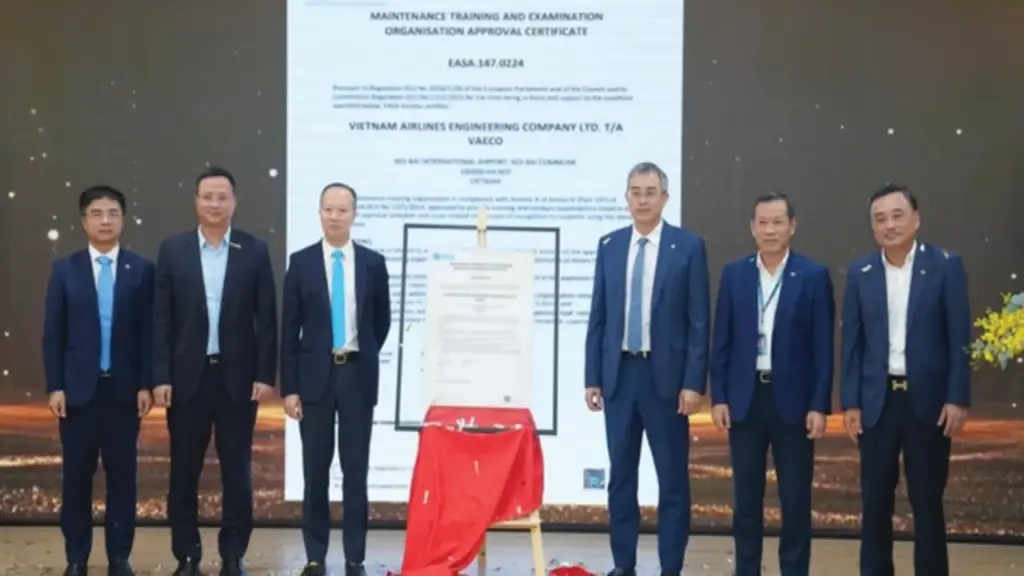 Việt Nam có tổ chức đào tạo bảo dưỡng tàu bay theo chuẩn châu Âu
