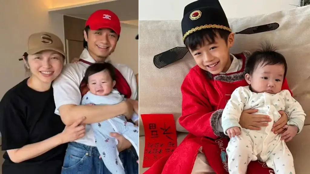 Vợ Cổ Cự Cơ gây chú ý sau sinh con ở tuổi 57