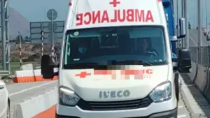 Xử phạt xe cứu thương 'lụi' trên cao tốc Vĩnh Hảo - Phan Thiết