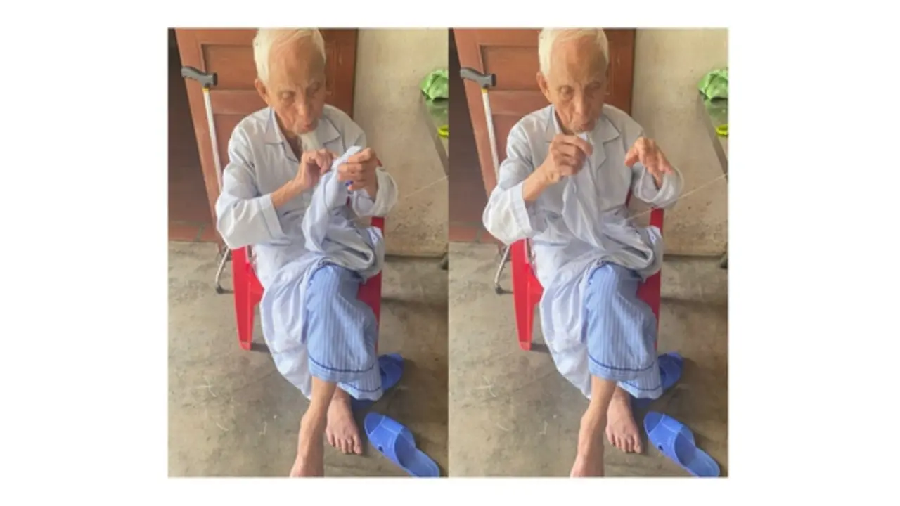 101 tuổi vẫn minh mẫn, cụ ông khiến nhiều người ngưỡng mộ